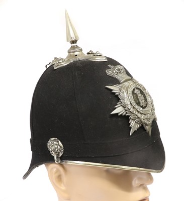 Lot 207 - A Victorian Officer's Home Service Helmet to...