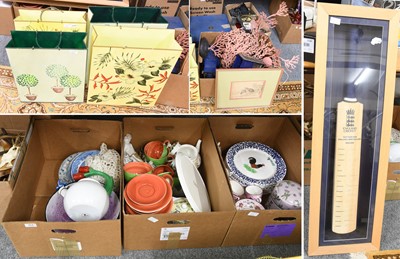 Lot 354 - An Assortment of Ceramics Metal Wares and...