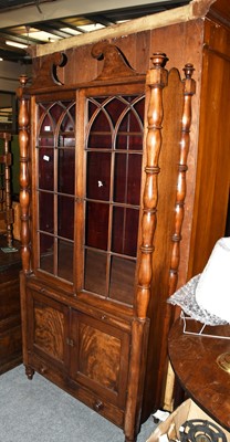 Lot 1310 - A 19th Century Mahogany Bookcase, 87cm by 30cm...