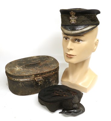 Lot 219 - An Officer's Forage Cap to the Yorkshire...