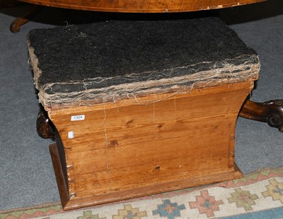 Lot 1304 - An Early Victorian Ottoman, of waisted form