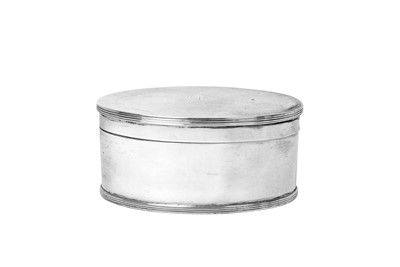 Lot 2120 - A George V Silver Box