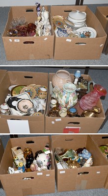 Lot 355 - A Collection of Decorative Household Items,...