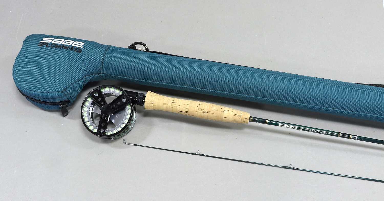 Lot 53 - A Sage SPL Graphite IV Centre-Axis Fly Rod And Integrated Reel