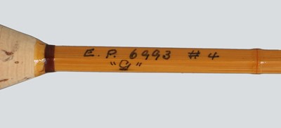 Lot 59 - A Tom Morran Attributed  E.P. 6993  Split Cane Fly Rod