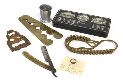 Lot 177 - A Selection of First World War Personal Items,...