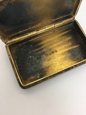 Lot 2050 - A Victorian Silver and Enamel Vesta-Case