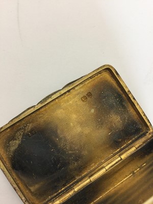 Lot 2050 - A Victorian Silver and Enamel Vesta-Case