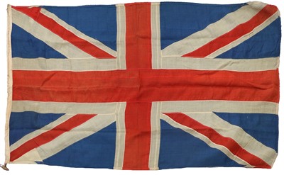 Lot 185 - A Military Issue Union Jack, made up of...