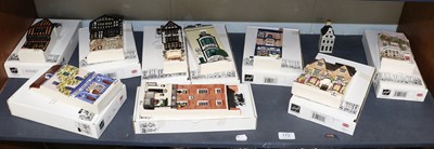 Lot 172 - Nine Hazle Ceramics Pottery Flat Back House...