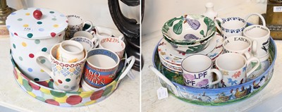 Lot 175 - Emma Bridgewater Items Including, two circular...