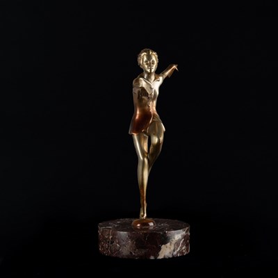 Lot 299 - Josef Lorenzl (1892-1950): An Art Deco Cold...