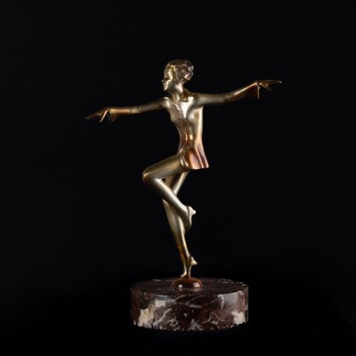 Lot 299 - Josef Lorenzl (1892-1950): An Art Deco Cold...