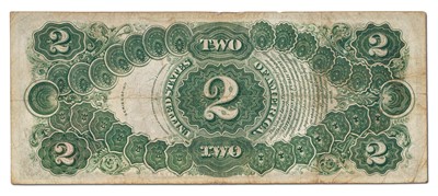 Lot 336 - USA, Two Dollars, series of 1917, legal tender...