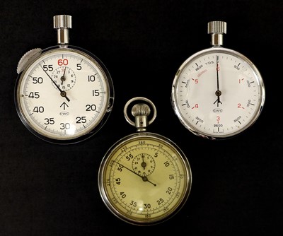 Lot 193 - A Second World War Air Ministry Stop Watch,...