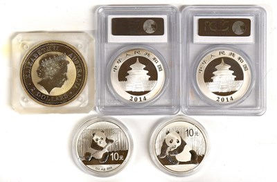 Lot 103 - 6x World Silver Proof Coins, comprising; 4x...