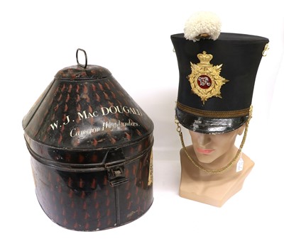 Lot 225 - A Copy of a Victorian Shako by William Skully...