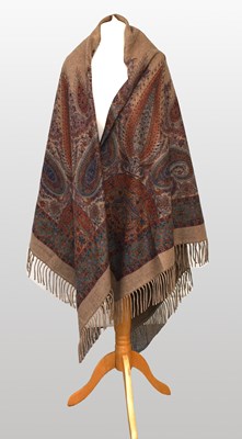 Lot 2076 - Modern Loro Piana Cashmere Reversible Shawl,...