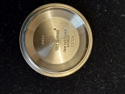 Lot 2196 - Rolex: A Stainless Steel Automatic Calendar...