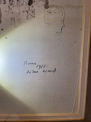 Lot 626 - John Stanton Ward (1917-2007) "Rome" Signed,...