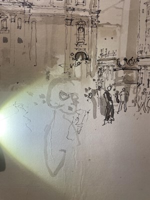 Lot 626 - John Stanton Ward (1917-2007) "Rome" Signed,...