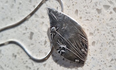 Lot 2 - A Handmade Silver Pendant Kindly donated by...