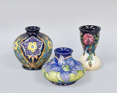 Lot 145 - A Modern Moorcroft Pottery Trial Vase,...