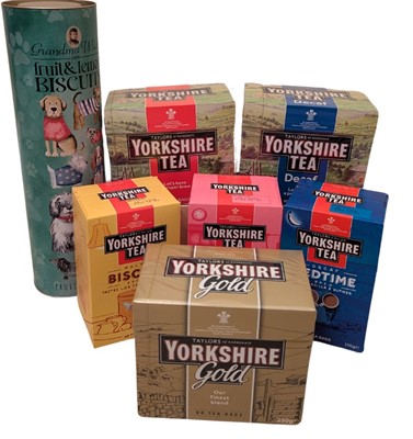 Lot 36 - A Selection of Yorkshire Teas and Biscuits Tea...