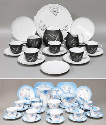 Lot 52 - A Shelley Porcelain Part Tea Service,...