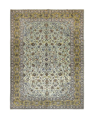 Lot 271 - Kashan Carpet Central Iran, Circa 1970 The ice...