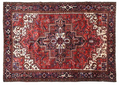 Lot 203 - Heriz Carpet Northwest Iran, 20th Century The...