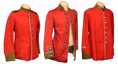 Lot 238 - A Victorian Officer's Scarlet Tunic to the...