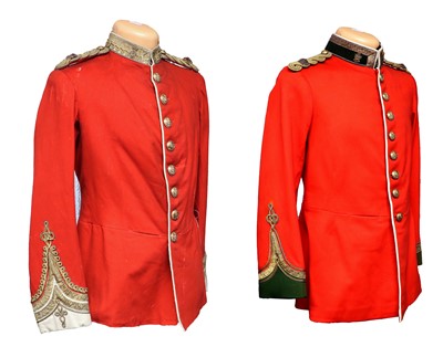 Lot 240 - Two Edwardian Scarlet Tunics, each to a Major...