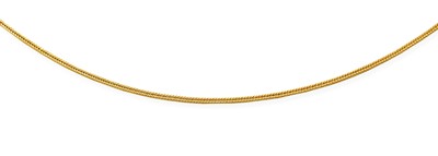 Lot 205 - A Foxtail Link Chain, length 49.5cm