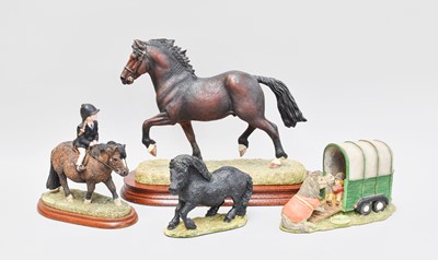 Lot 75 - Border Fine Arts 'Welsh Cob Stallion', model...