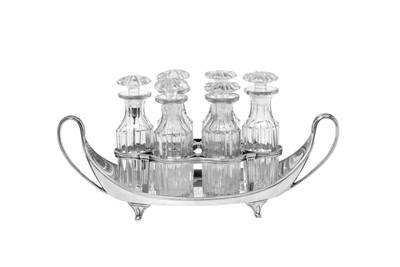 Lot 2018 - A George III Silver Condiment-Set