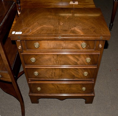 Lot 1246 - A Bevan & Funnel Mahogany Bachelors Chest,...