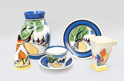 Lot 68 - A Wedgwood Vase after Clarice Cliff, May...