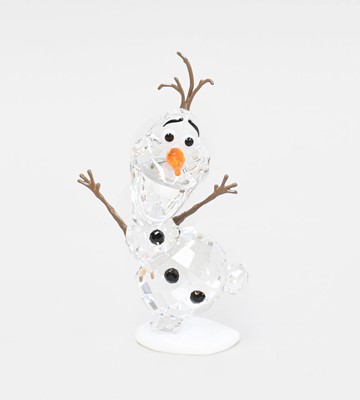 Lot 39 - A Swarovski Crystal Figure, "Olaf" from...