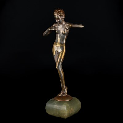 Lot 301 - Josef Lorenzl (1892-1950): An Art Deco Cold...