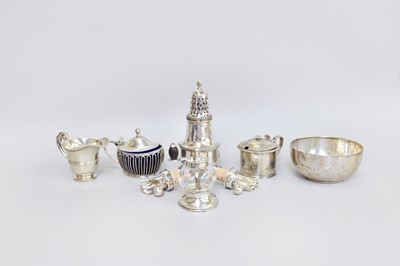 Lot 81 - A Collection of Assorted Silver and Silver...