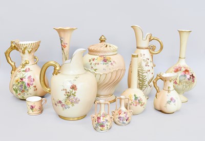 Lot 121 - A Collection of Royal Worcester Porcelain,...