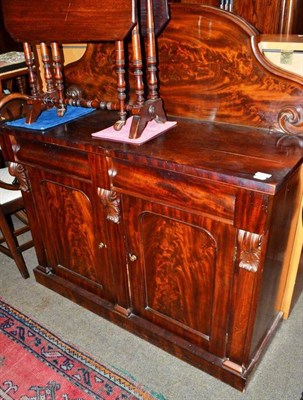 Lot 802 - Victorian mahogany chiffonier