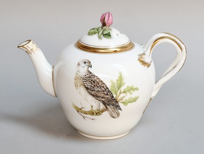 Lot 32 - A Royal Copenhagen Porcelain Teapot and Cover,...