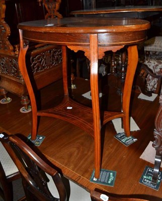 Lot 805 - An Edwardian occasional table