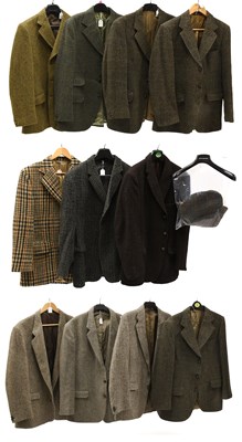 Lot 2055 - Collection of Gents Harris Tweed & Other Wool...