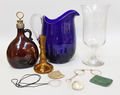 Lot 149 - A Victorian Papier Mache Desk Stand, together...