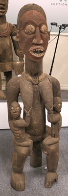 Lot 1335 - A Large African Maternity Figure, 146cm