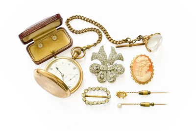 Lot 276 - A Small Quantity of Jewellery, including a...