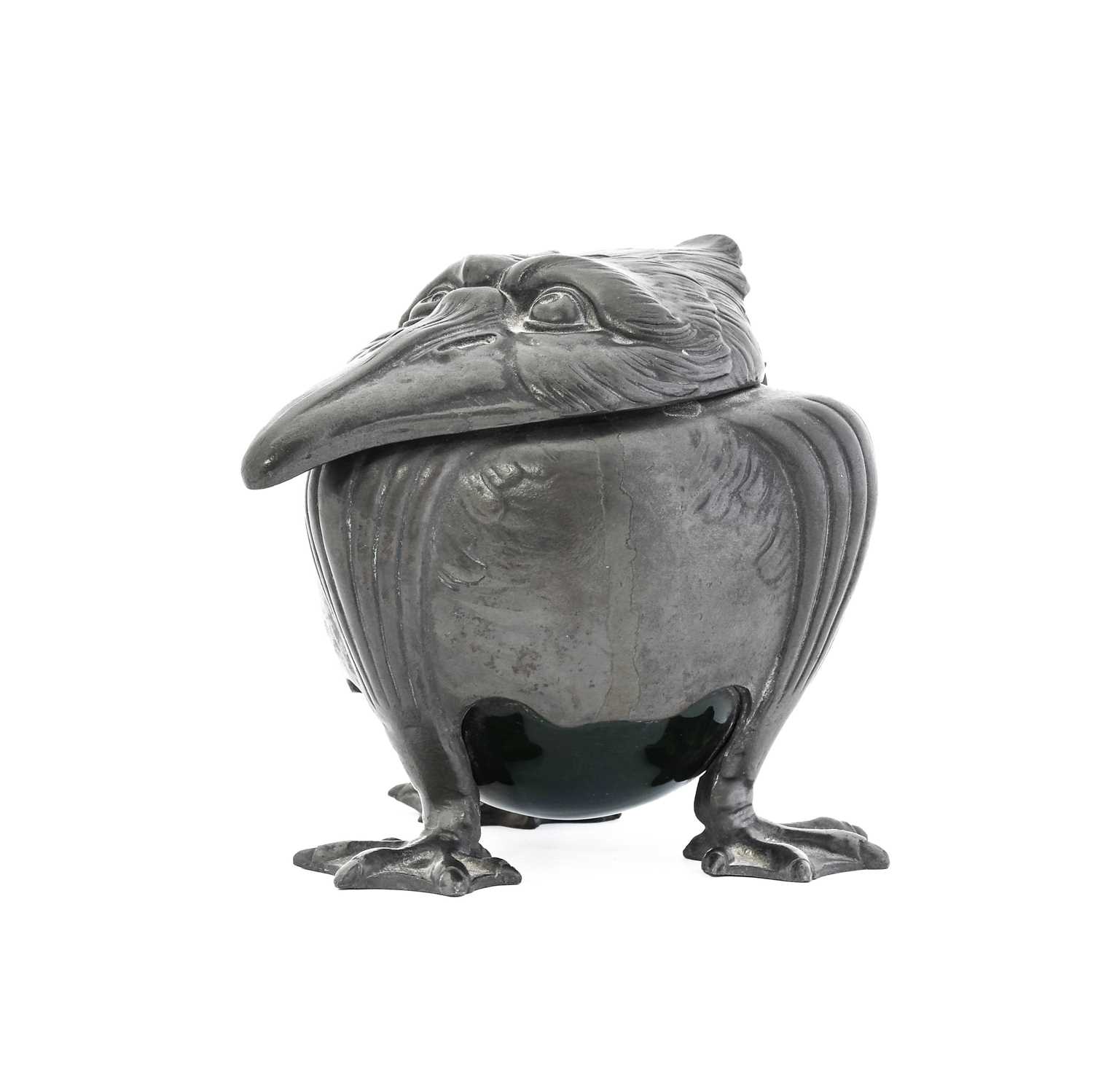Lot 303 - Joseph Reinemann, Munich: A Jugendstil Pewter...